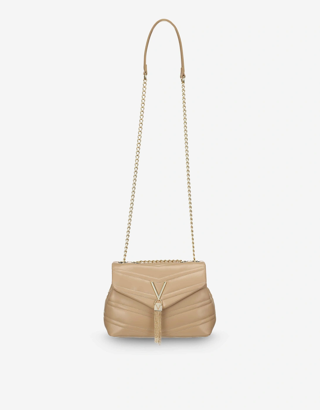Valentino Privilege Flap Bag in Beige (23cm)