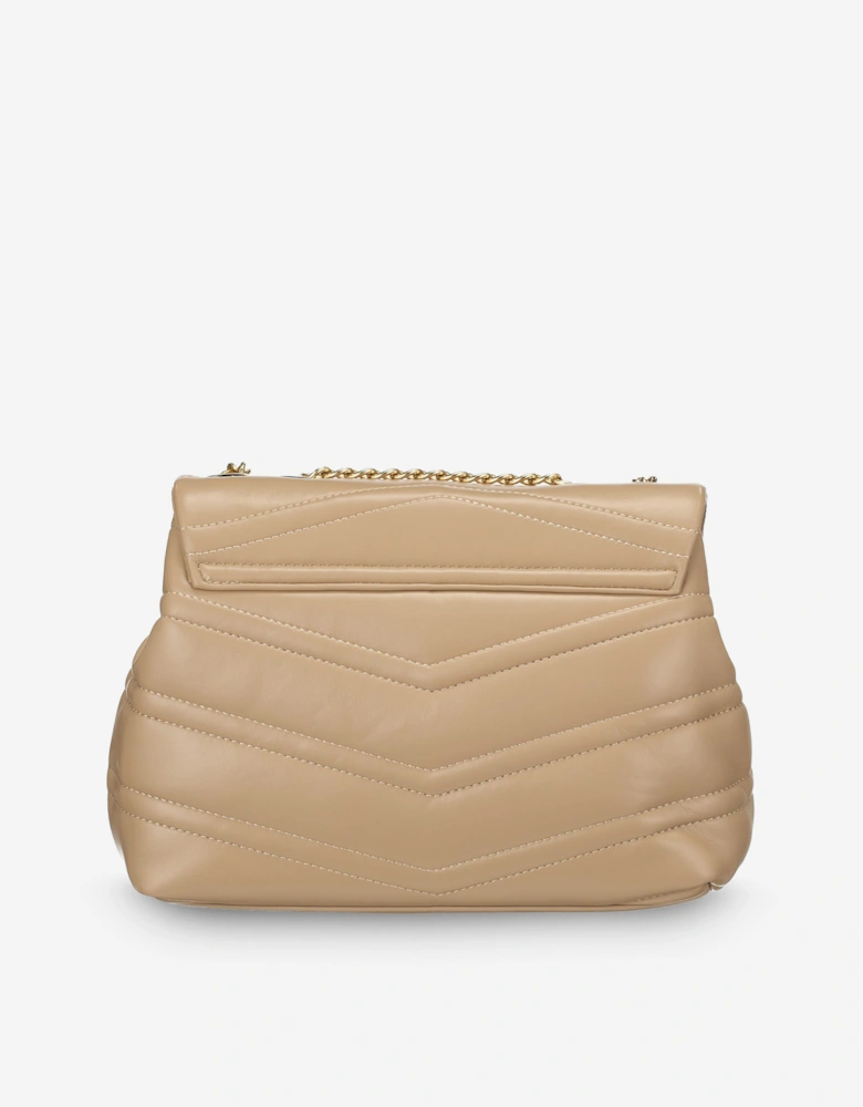 Valentino Privilege Flap Bag in Beige (23cm)