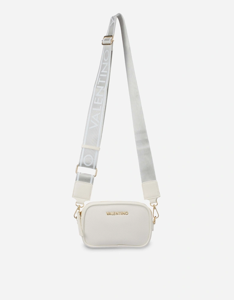 Valentino Miramar Crossbody Bag in White (20cm)