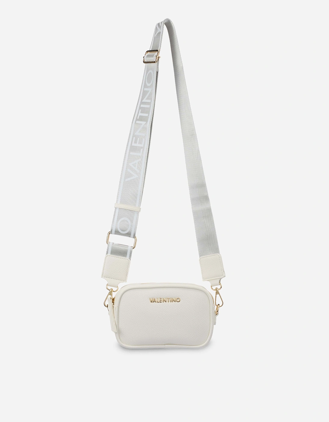 Valentino Miramar Crossbody Bag in White (20cm)