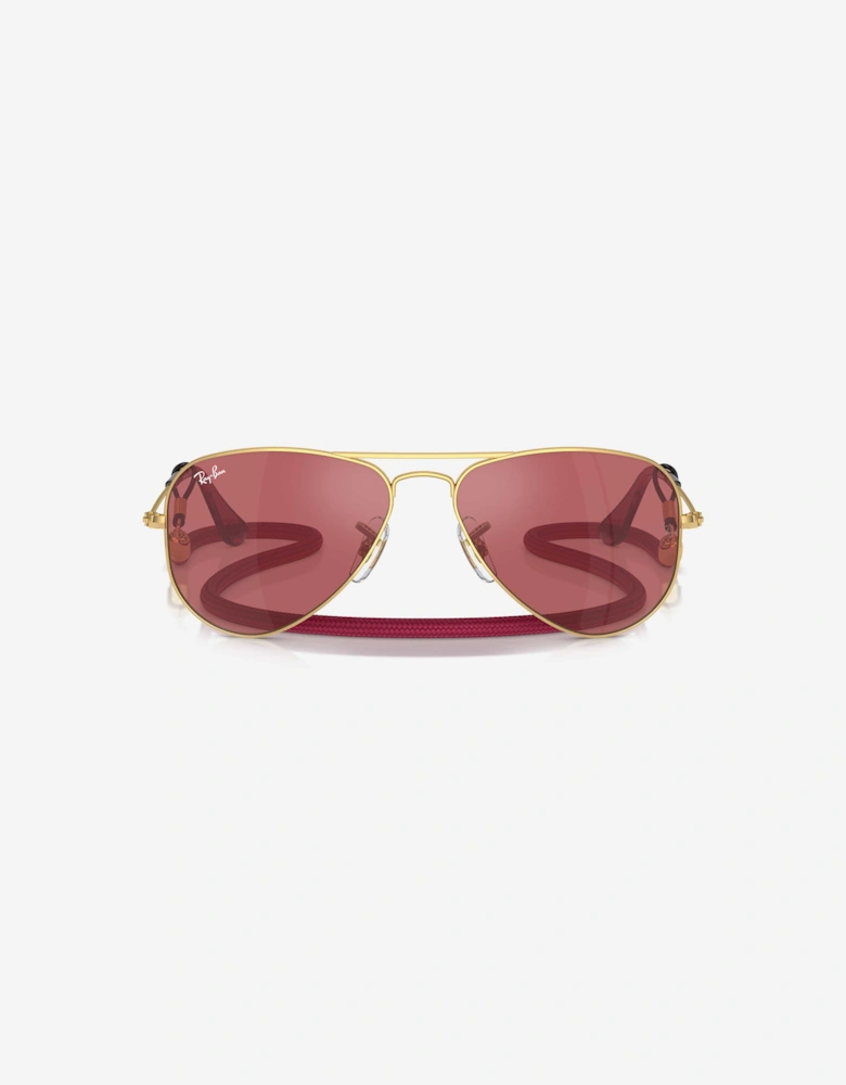 Ray-Ban Kids Aviator Sunglasses in Gold