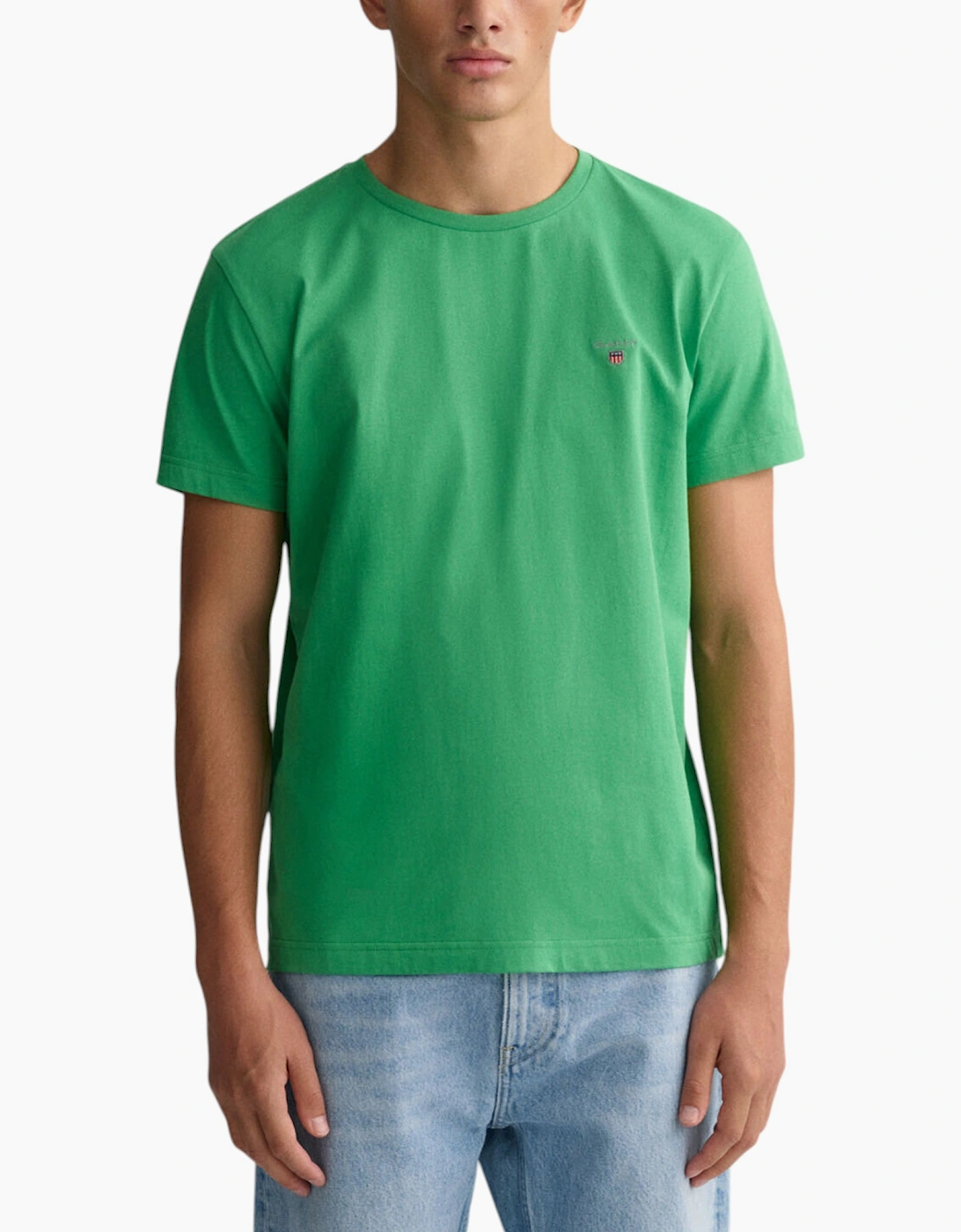 Gant mens regular fit short sleeve shield logo T-shirt, 4 of 3