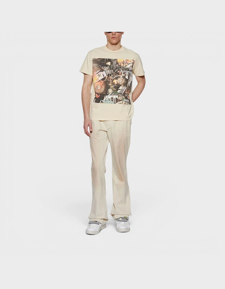 La Chino Flares Antique White