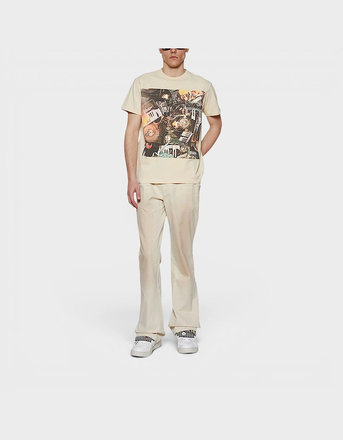 La Chino Flares Antique White
