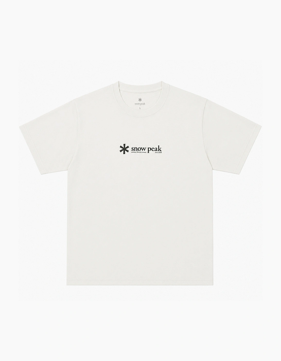 Snow Peak Soft Cotton Logo T-Shirt, 2 of 1