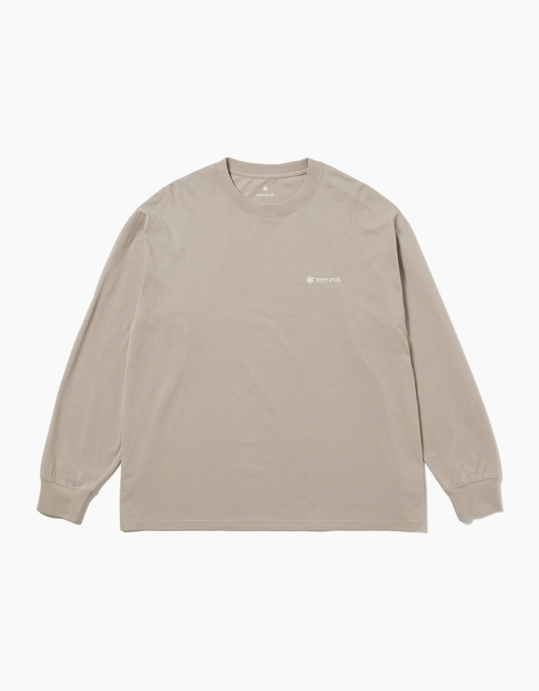 Snow Peak Soft Cotton Relaxed Long Sleeve T-Shirt