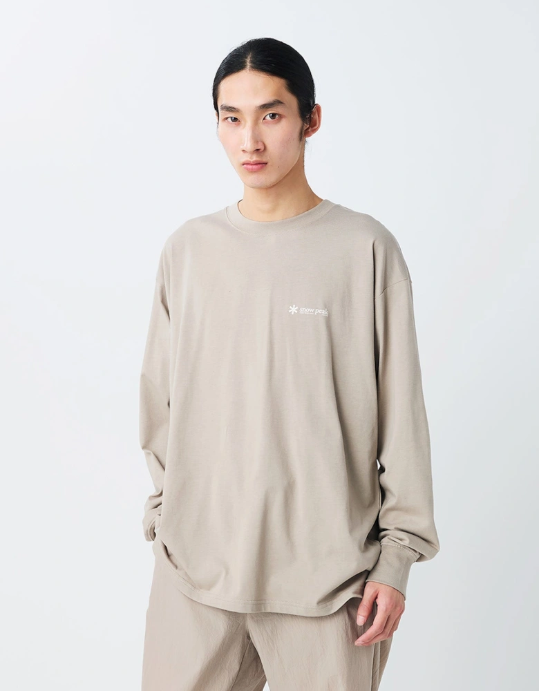 Snow Peak Soft Cotton Relaxed Long Sleeve T-Shirt