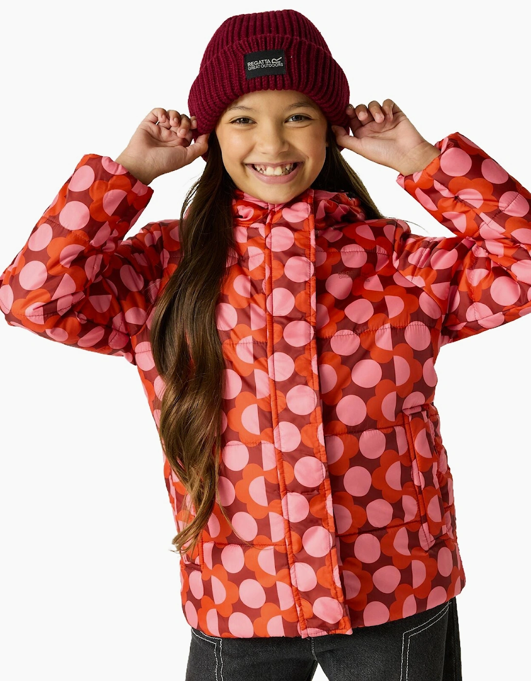 Regatta Kids Orla Kiely Padded Jacket, 2 of 1