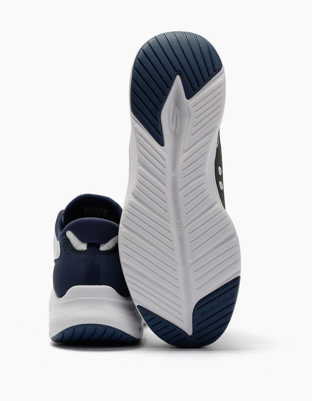 Skechers Slip-Ins Contour Foam Cozy Fit Women's White/Navy Trainers