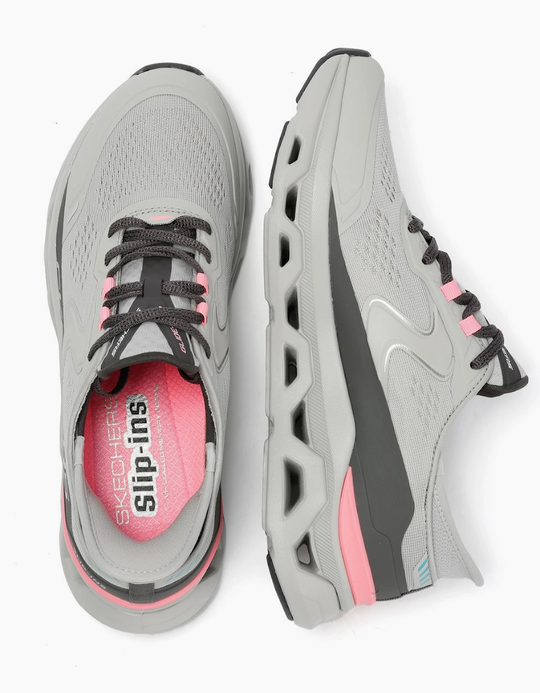 Skechers Slip-Ins Glide Step Altus Mesh Women's Grey Trainers