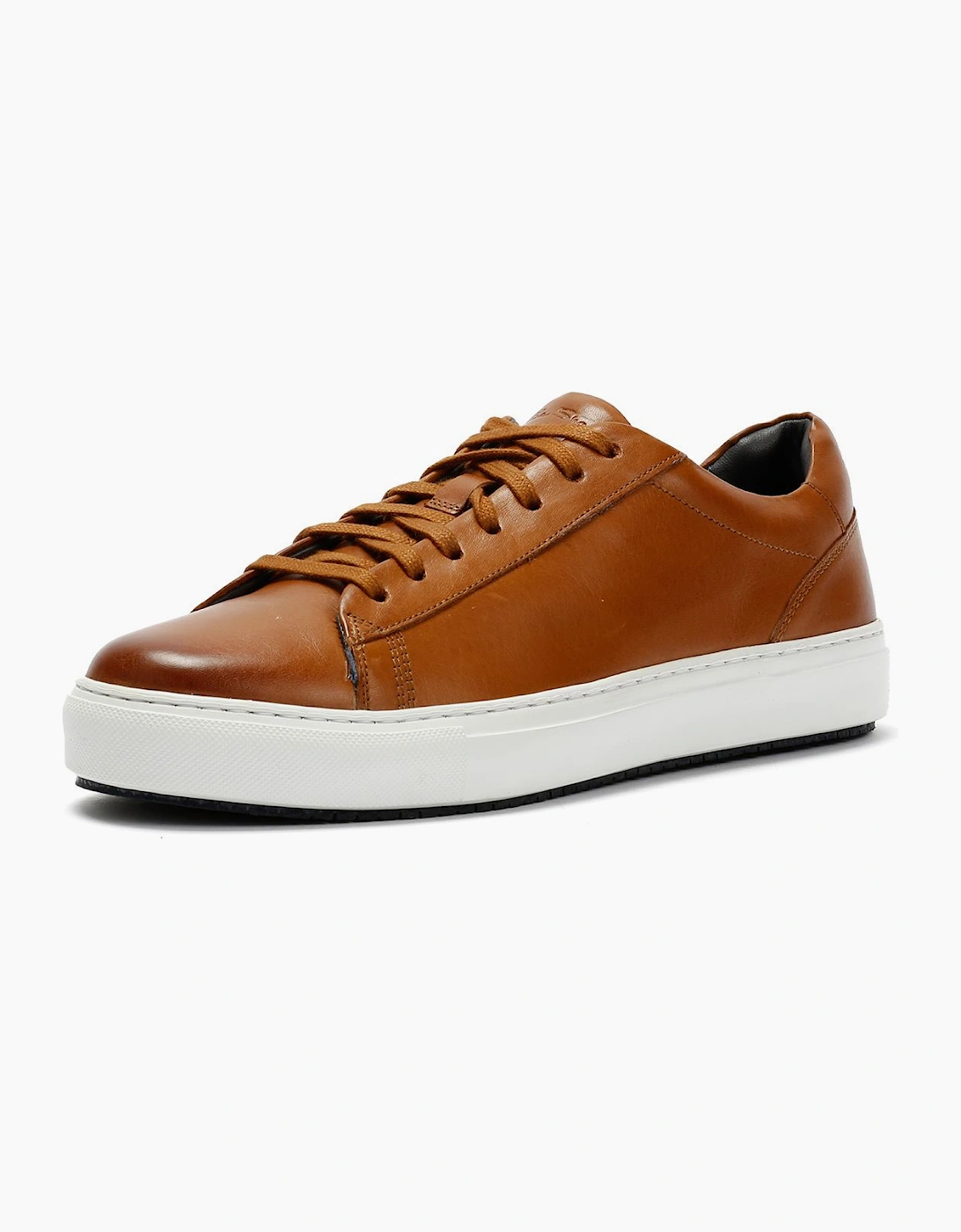 Ben Sherman Ace Cupsole Leather Men's Tan Trainers