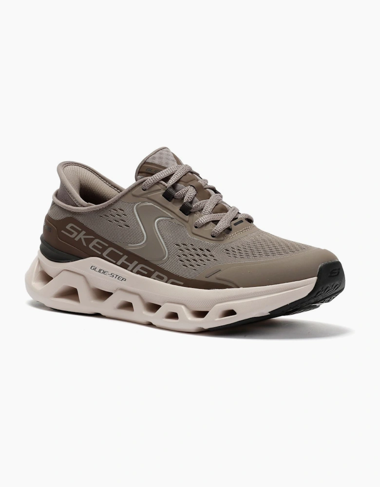 Skechers Slip-Ins Glide Step Altus Mesh Women's Khaki Trainers