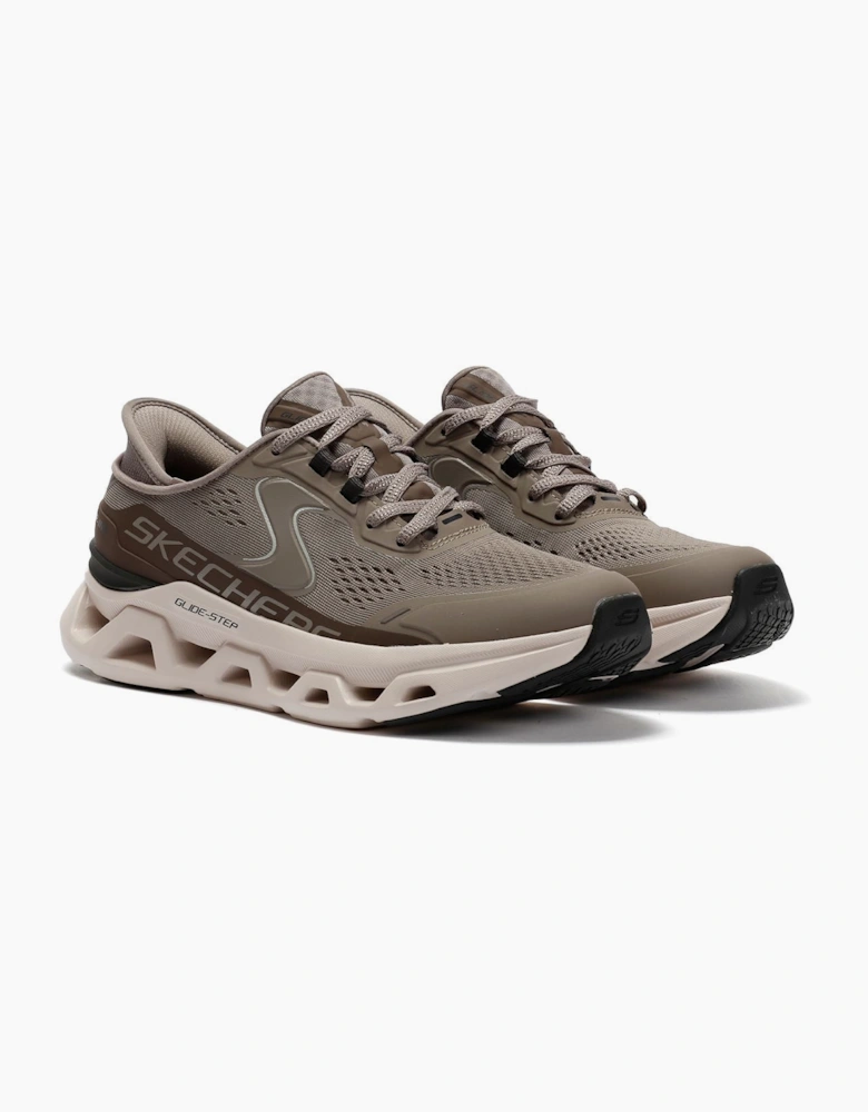 Skechers Slip-Ins Glide Step Altus Mesh Women's Khaki Trainers