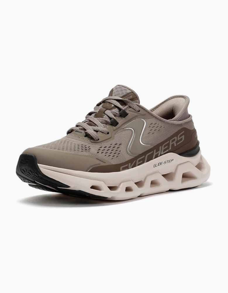 Skechers Slip-Ins Glide Step Altus Mesh Women's Khaki Trainers