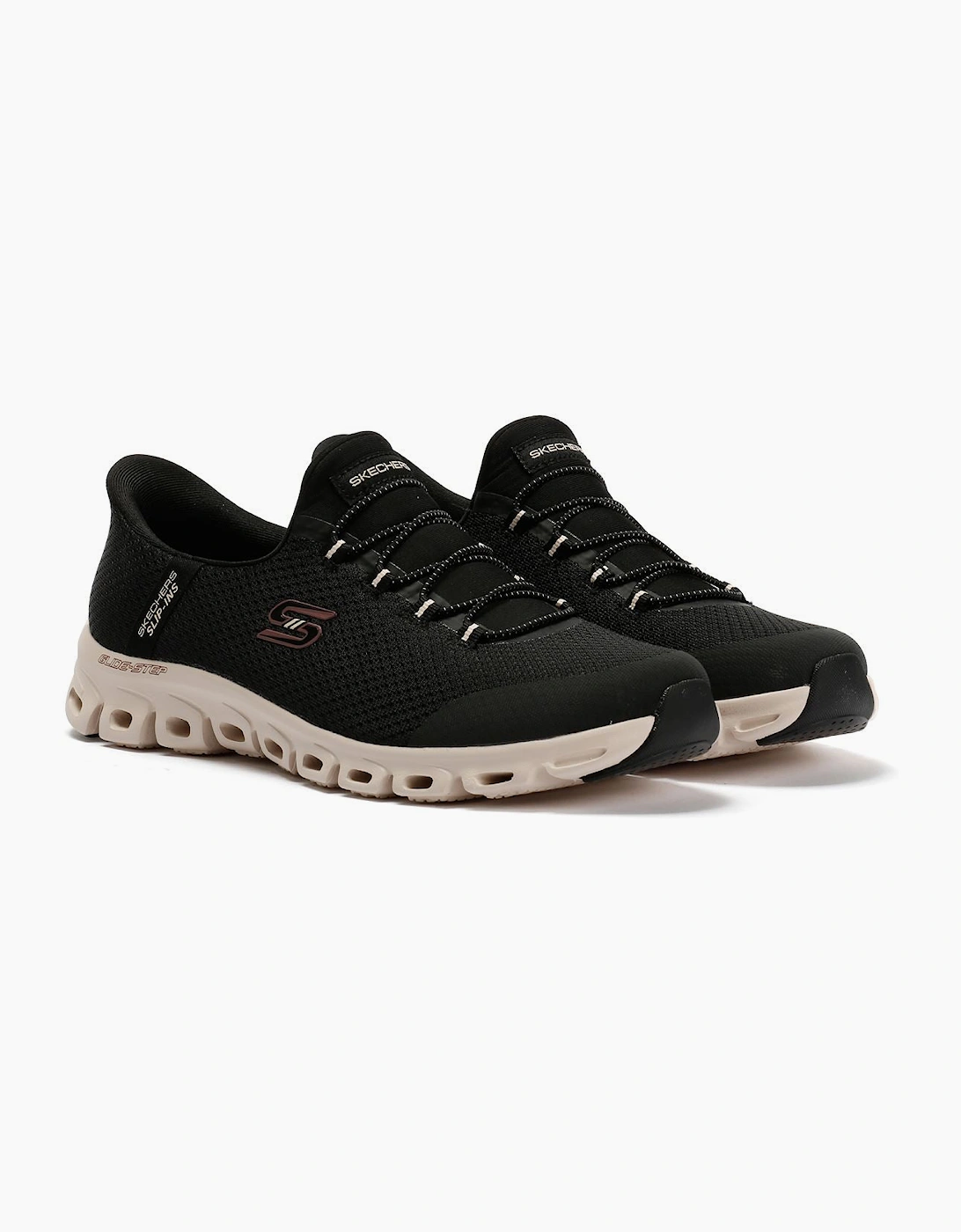 Skechers Women's Skechers Slip-Ins Glide Step Vibey Mesh Women's Black Trainers