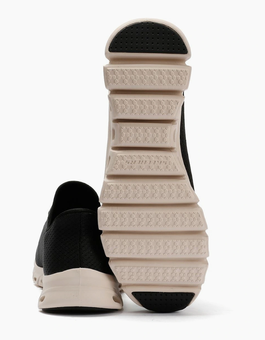 Skechers Slip-Ins Glide Step Vibey Mesh Women's Black Trainers