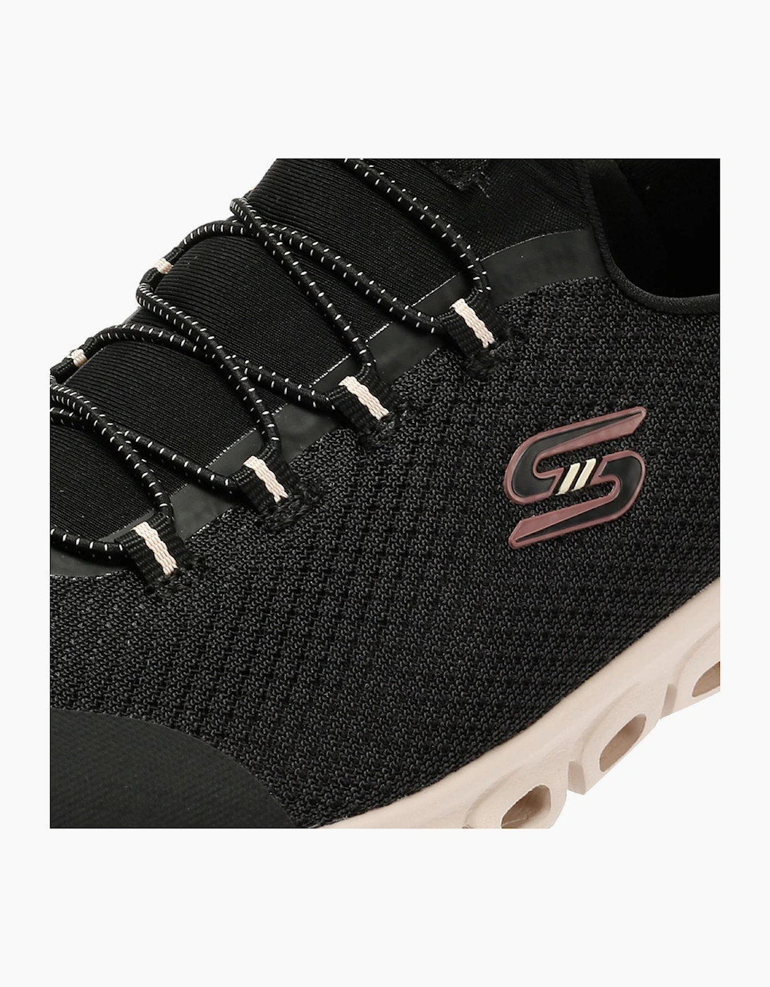 Skechers Slip-Ins Glide Step Vibey Mesh Women's Black Trainers