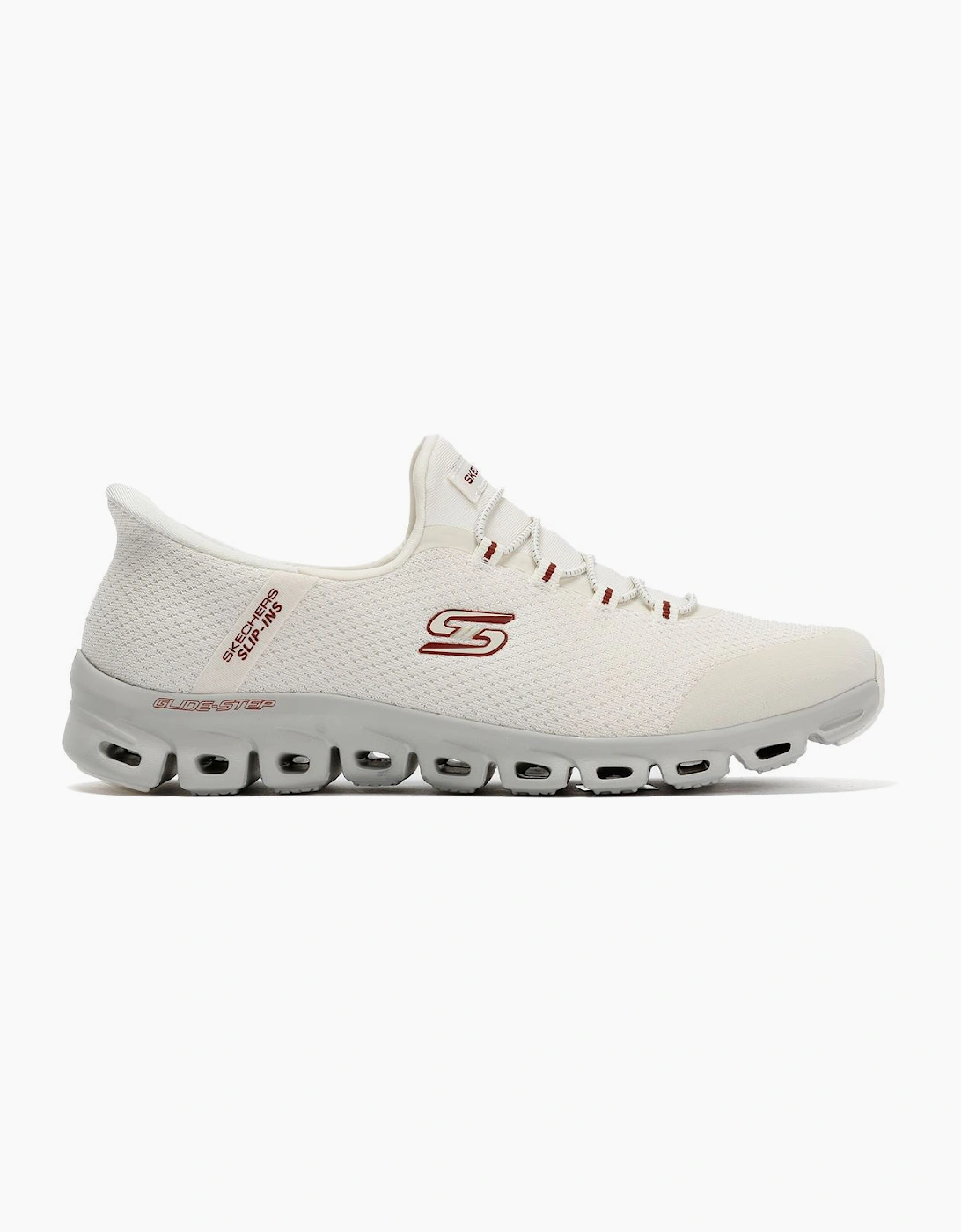 Skechers Slip-Ins Glide Step Vibey Mesh Women's White Trainers