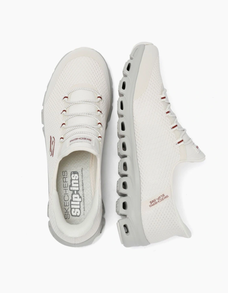 Skechers Slip-Ins Glide Step Vibey Mesh Women's White Trainers