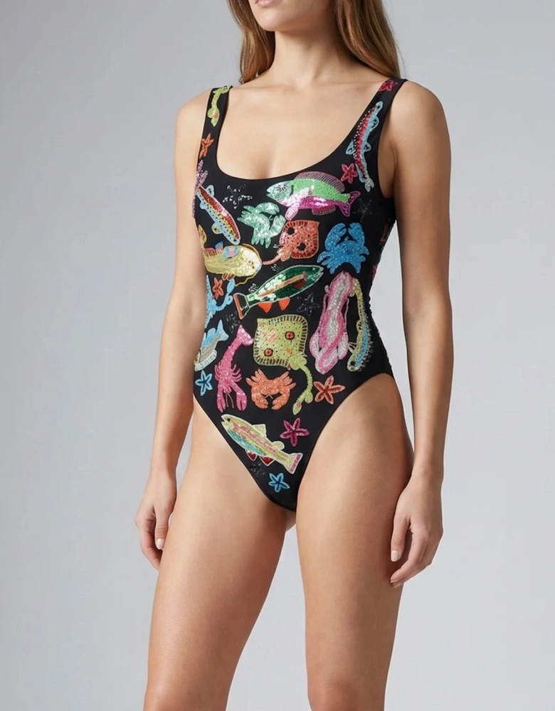 Arizona One Piece Swimsuit - Multi Colour in Stock