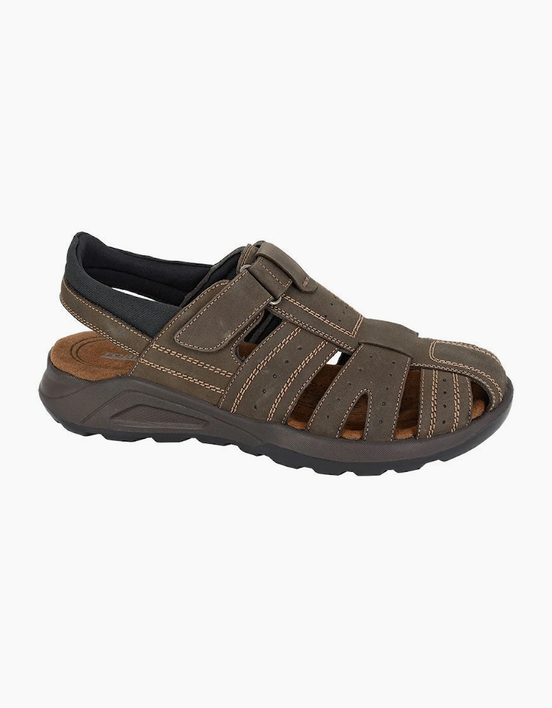 Roamers M953 Mens Hiking & Trail Sandals Brown