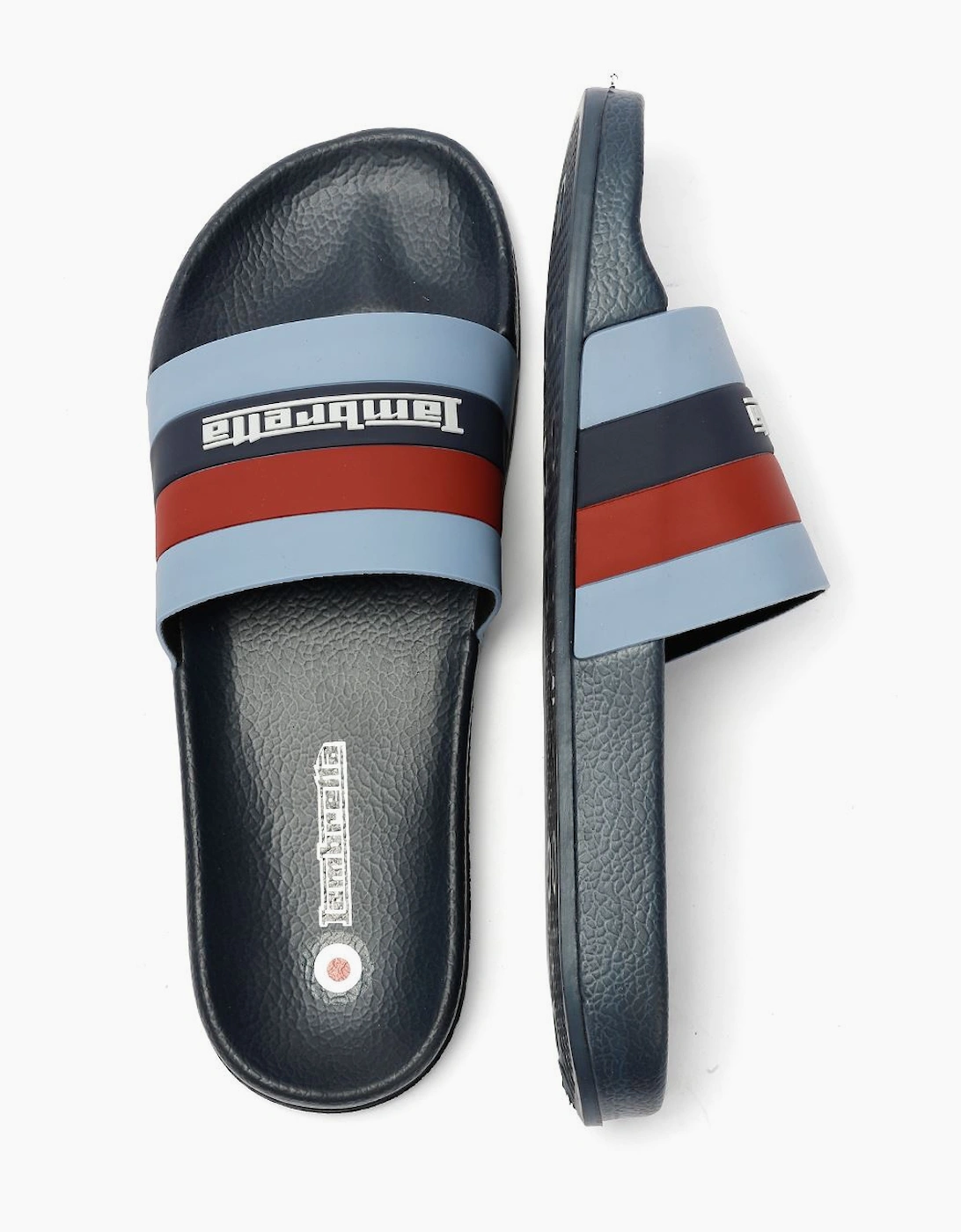 Lambretta Prince Men's Navy Slides