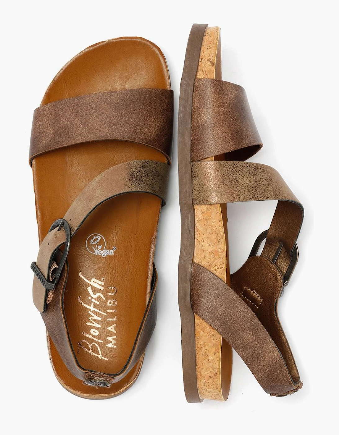 Blowfish Malibu Lance Women's Walnut Penny Sandals