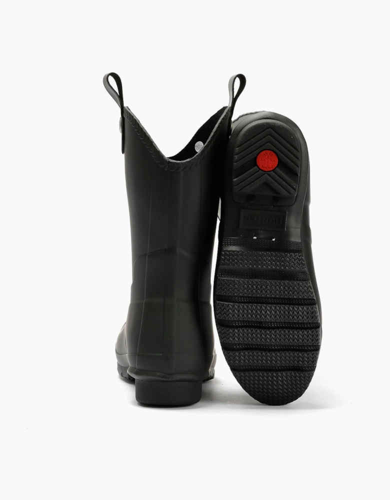 Hunter Original Cowboy Rubber Women's Black Wellington Boots