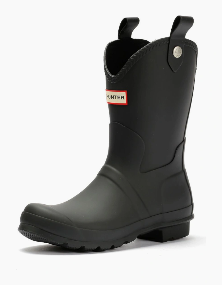 Hunter Original Cowboy Rubber Women's Black Wellington Boots