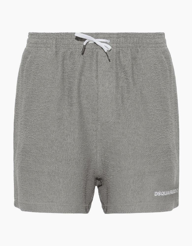 Grey Fleece Towel Shorts