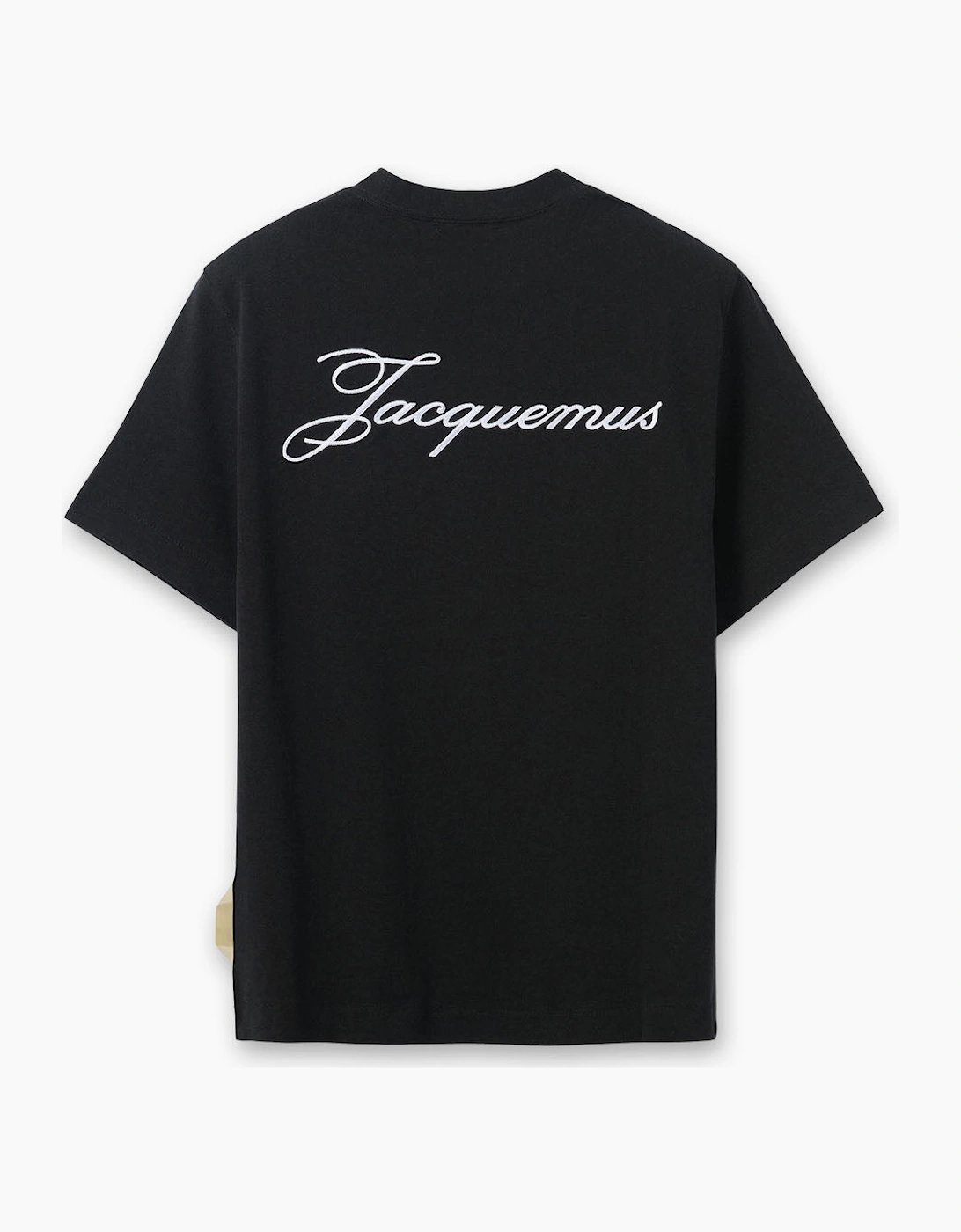 Men's Black Jacquemus Box Fit Logo T-Shirt