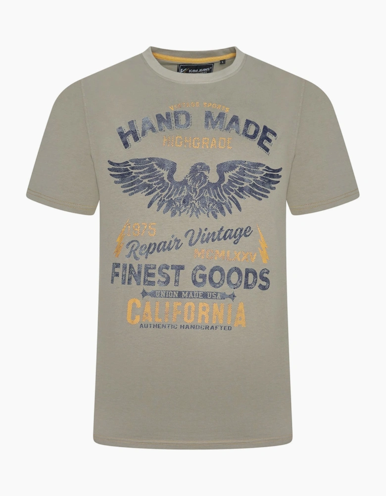 Kam Mens California Big & Tall Short Sleeve T-Shirt