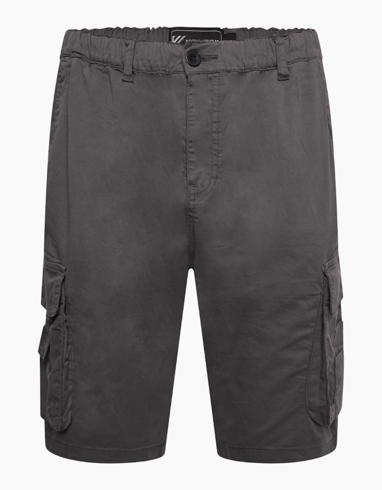 Kam Mens Elasticated Big & Tall Cargo Shorts