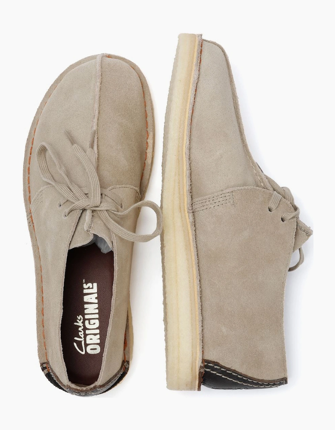Clarks Originals Desert Trek Suede Men's Sand Shoes