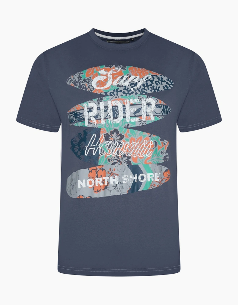 Kam Mens Surf Rider Big & Tall Short Sleeve T-Shirt