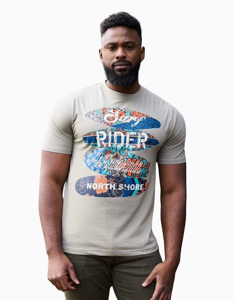 Kam Mens Surf Rider Big & Tall Short Sleeve T-Shirt