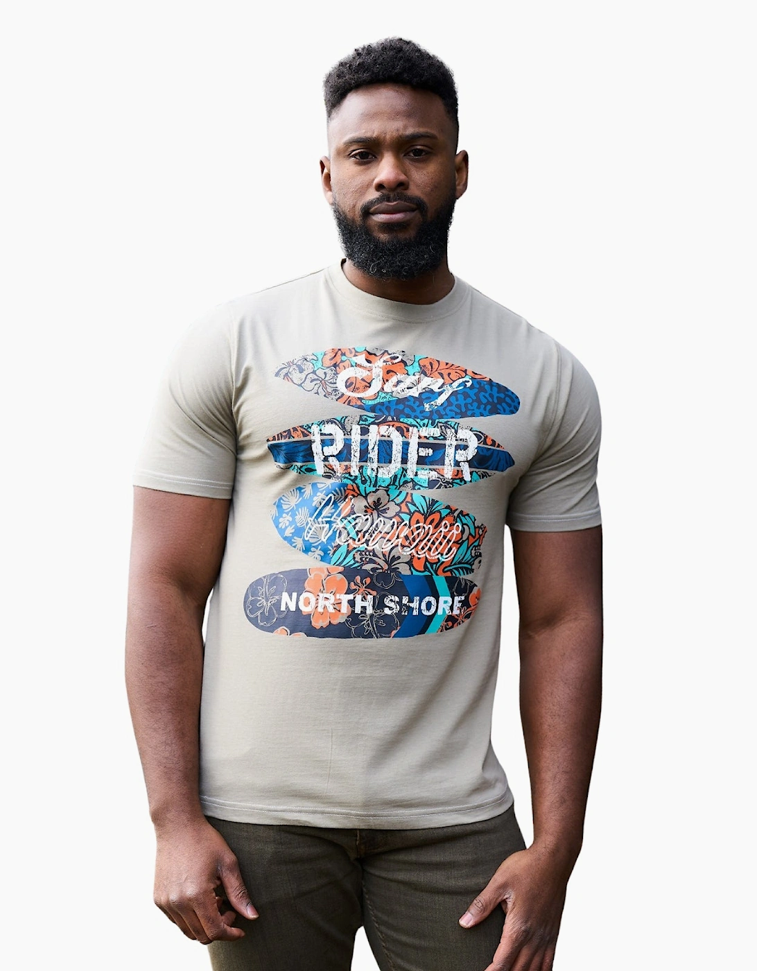 Kam Mens Surf Rider Big & Tall Short Sleeve T-Shirt
