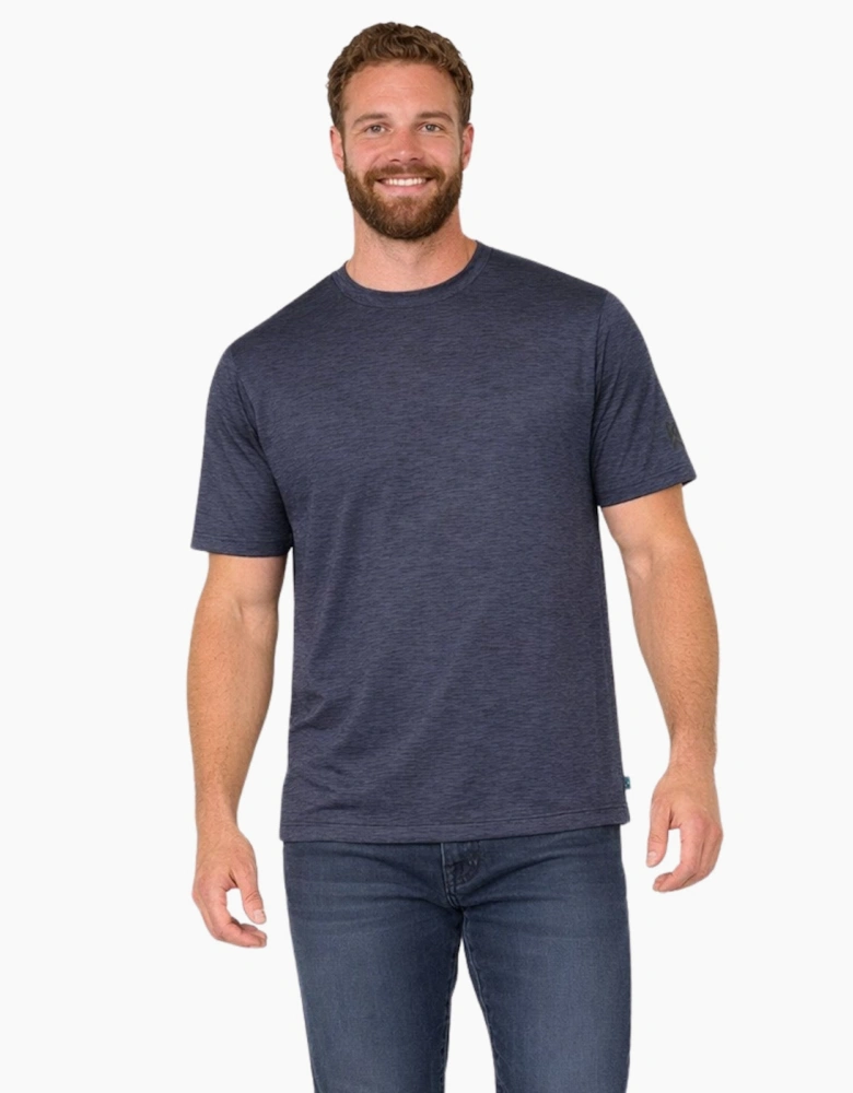 Kam Mens Active Marl Big & Tall Short Sleeve T-Shirt