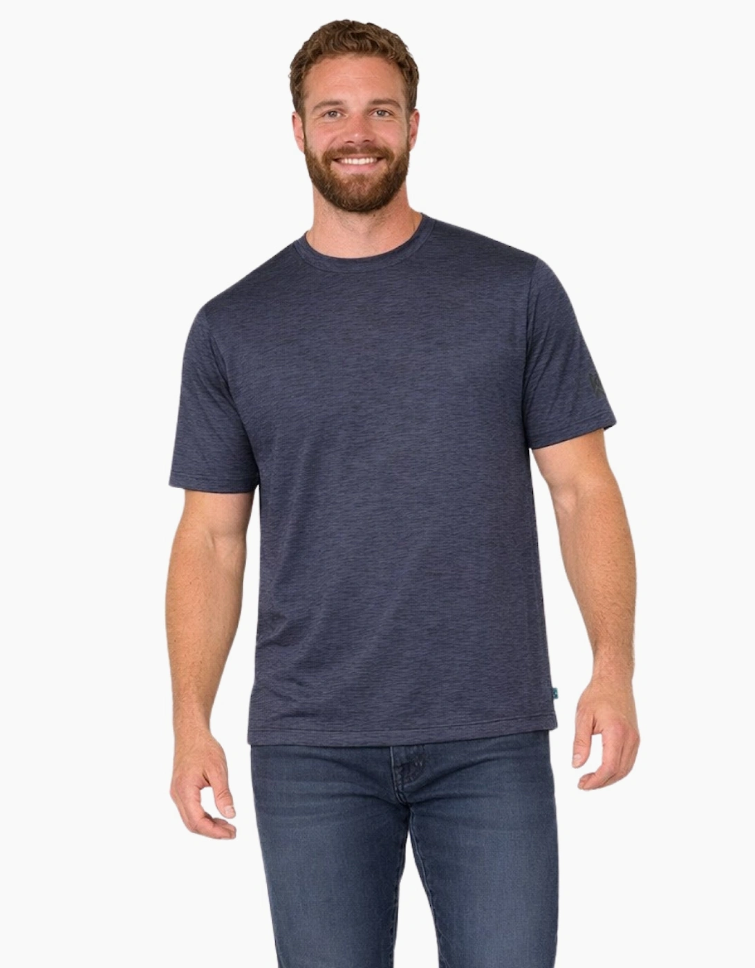 Kam Mens Active Marl Big & Tall Short Sleeve T-Shirt, 2 of 1