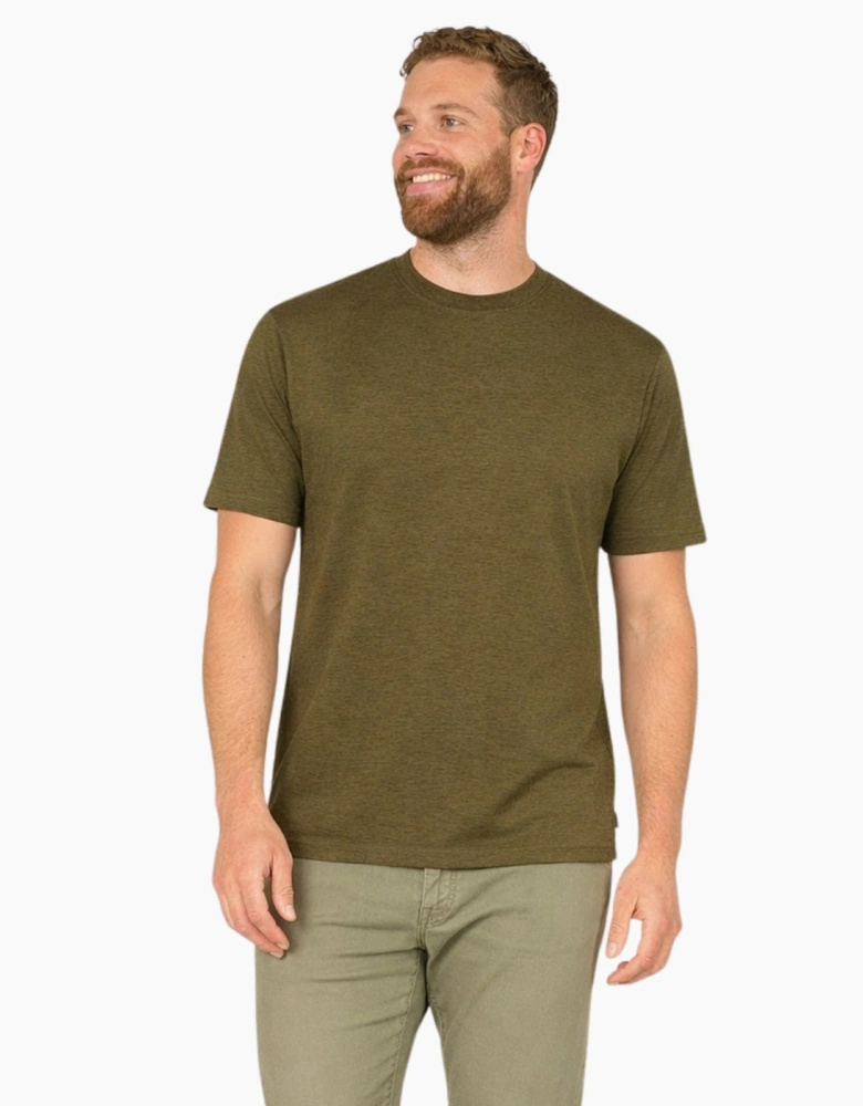 Kam Mens Active Marl Big & Tall Short Sleeve T-Shirt