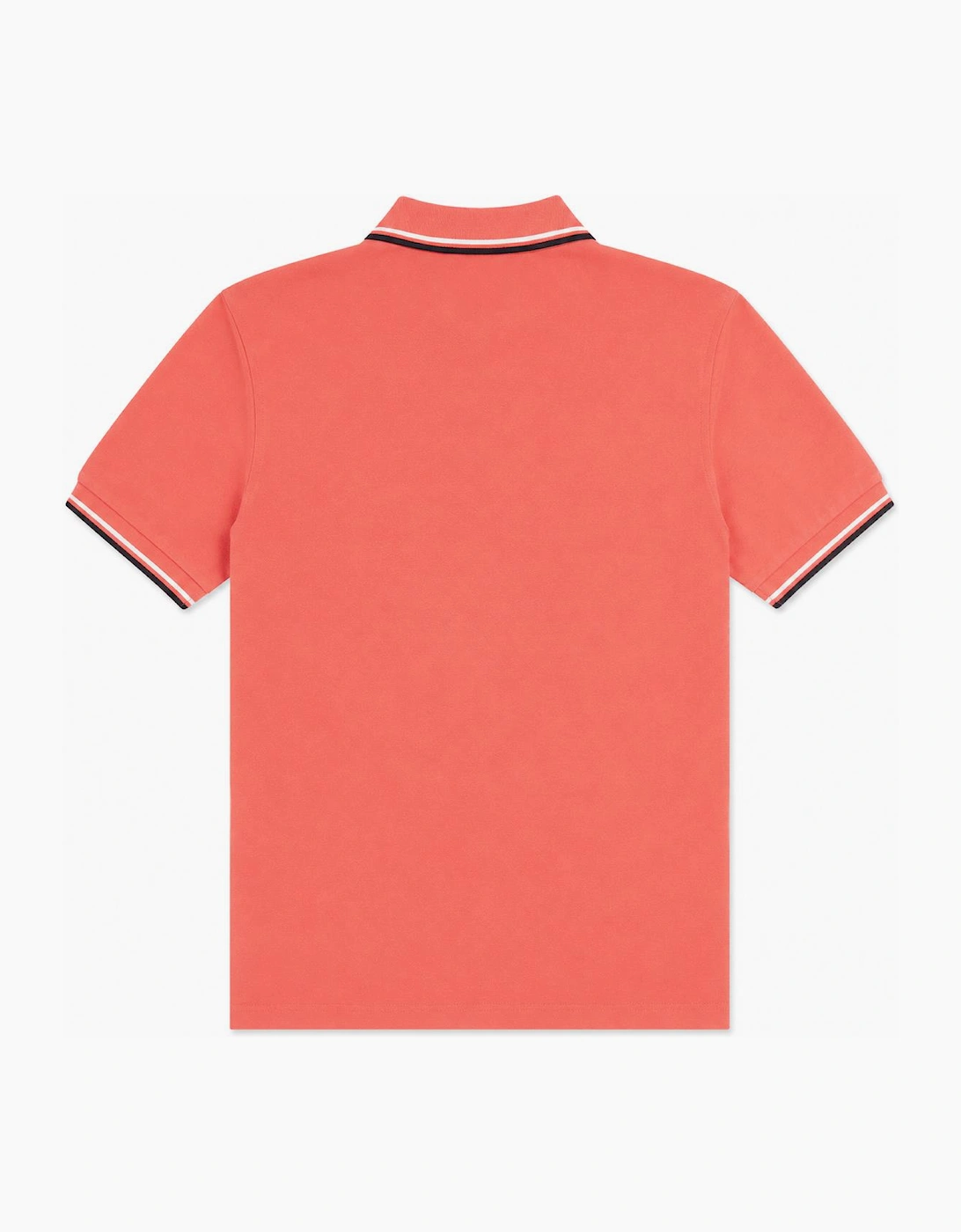 Fred Perry Twin Tipped Polo Shirt Strawberry Cream/Ecru/Black