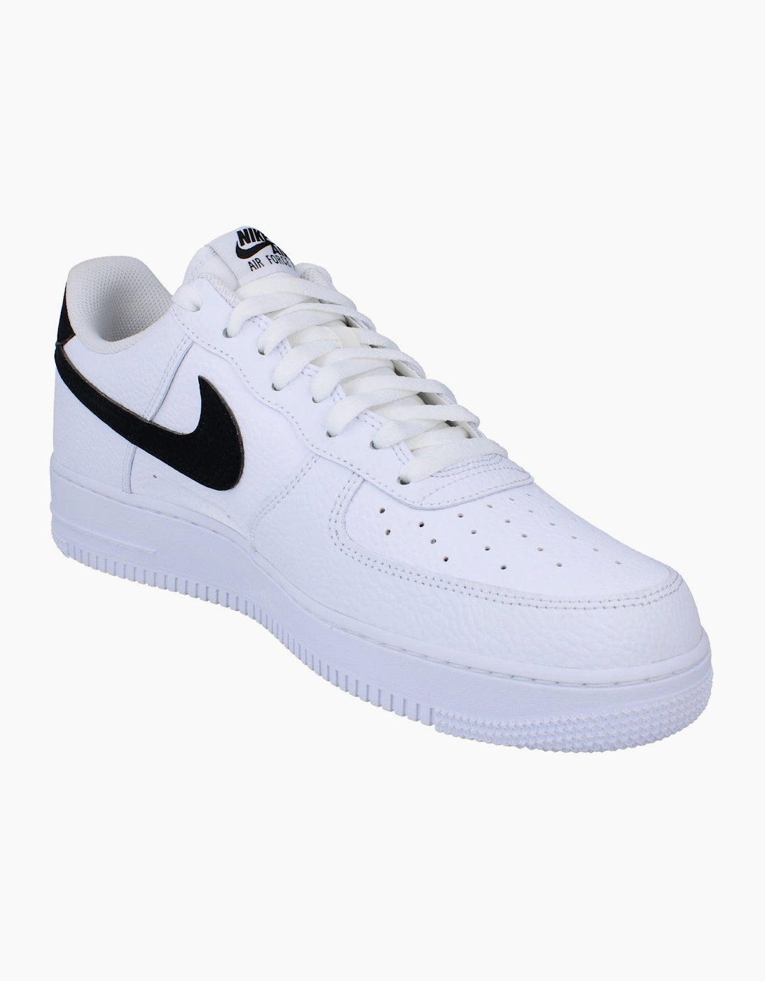 Nike Air Force 1 07 Mens Trainers Ct2302 (Uk 10 Us 11 Eu 45, White Black 100)