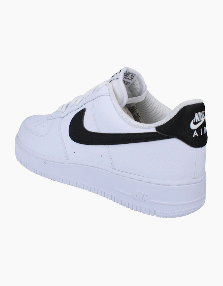 Nike Air Force 1 07 Mens Trainers Ct2302 (Uk 10 Us 11 Eu 45, White Black 100)