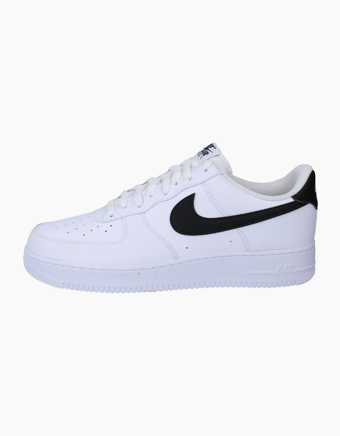 Nike Air Force 1 07 Mens Trainers Ct2302 (Uk 10 Us 11 Eu 45, White Black 100)