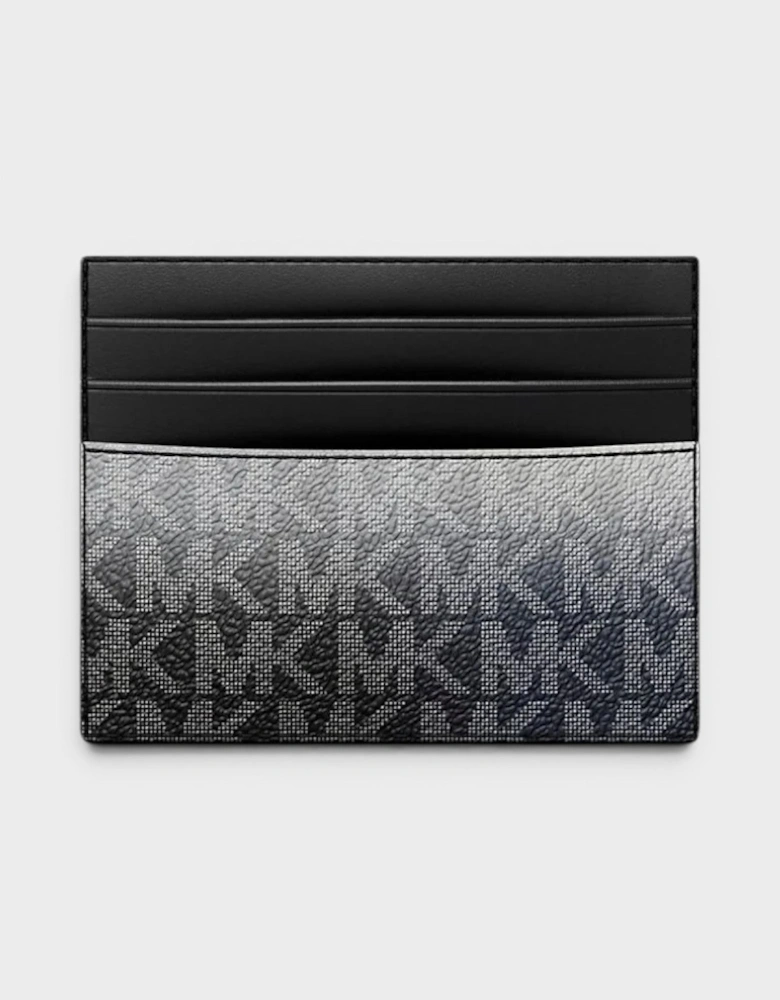 Logo Tall Card Case Cooper Black Multi