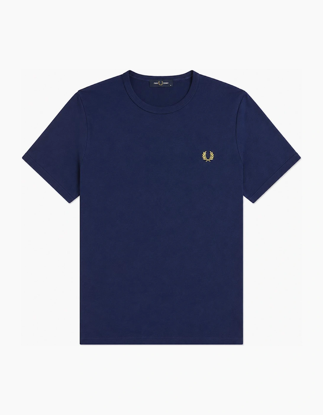 Fred Perry Ringer T-Shirt French Navy, 4 of 3