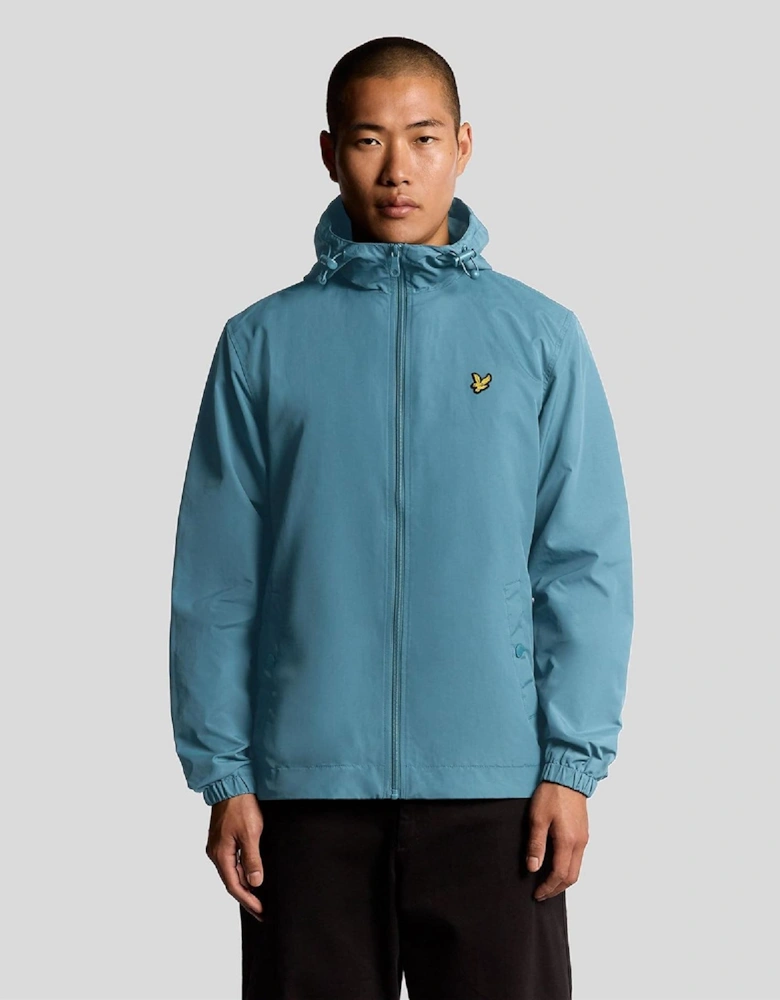 Through Hooded Jacket
