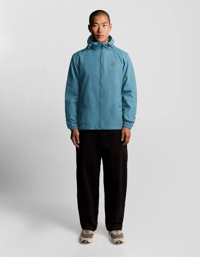 Through Hooded Jacket