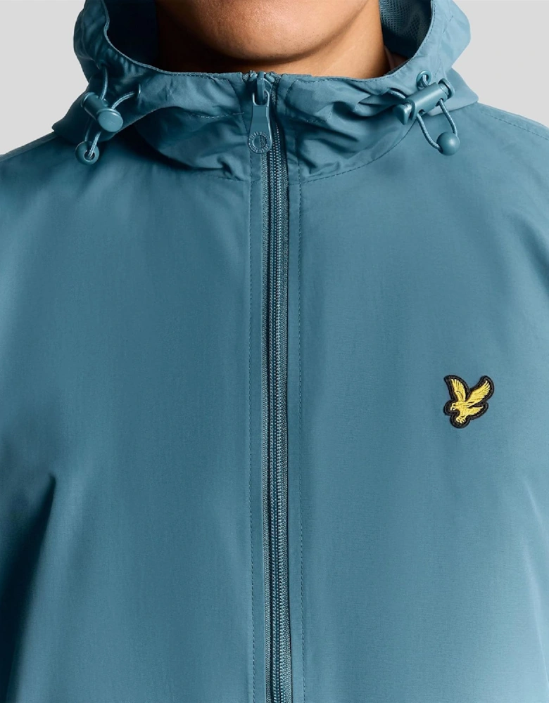 Through Hooded Jacket