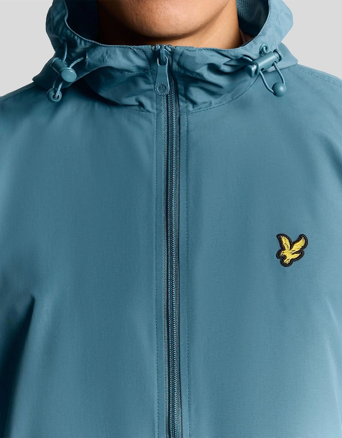 Through Hooded Jacket